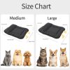 Marchul Pet Bed Mats, Dog Crate Bed, Cat Mat with Non-Slip Bottom, Removable Washable Dual Cover Set (Faux Leather Shell + Plush Cover), Soft Sleeping Cushion for Indoor for Medium Dogs & Cats (Large)