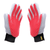 Upgrade Efficient Pet Hair Remover Gloves: Gentle Shedding Brushes for Dogs, Cats & Horses with Long and Short Hair, 1 Pair
