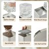 Marchul 2.1Gallon Elevated Dog Feeder and Water Dispenser, Adjustable Gravity Pet Feeder and Water Set with Stainless Steel Bowls, Designed to Protect Dog‘s Neck, Joints, Perfect for Cats and Dogs(8L)