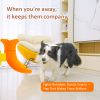 Dog Ball Launcher Toy, Adjustable Height Launcher Ball Thrower for Indoor/Outdoor Fetch Play, Interactive Energy Release Tool for Medium & Large Dogs, Easy Mount on Door/Post/Table