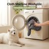 Marchul Dog Bed, Pet Bed Mat with Removable Faux Leather & Plush Covers (Inner core*1, Cover*2, 26 * 19in)