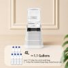 4L容量 Marchul 4L Elevated Single Pet Feeder & Water Dispenser, Adjustable Gravity Set with Stainless Steel Bowls. Protects pets’ neck and joints, suitable for cats and dogs.
