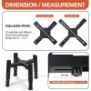 图7 Marchul Adjustable Raised Dog Bowl Stand, Elevated Dog Bowls Stand Adjusts to 4 Height(2.36“, 9.06”, 10.63", 12.2") & Adjustable Width 8-12" for Small Medium Large Dogs (No Bowl Included)