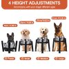 图9 Marchul Adjustable Raised Dog Bowl Stand, Elevated Dog Bowls Stand Adjusts to 4 Height(2.36“, 9.06”, 10.63", 12.2") & Adjustable Width 8-12" for Small Medium Large Dogs (No Bowl Included)